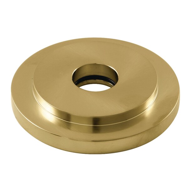 FLEURO7 Manhattan Heavy Duty Round Solid Cast Shower Flange, Brass